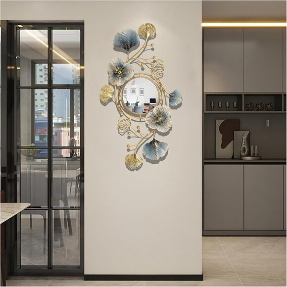 NEW   Metal Decorative Wall Mirrors for Living Room, 83 * 48cm - Picture 3 of 8